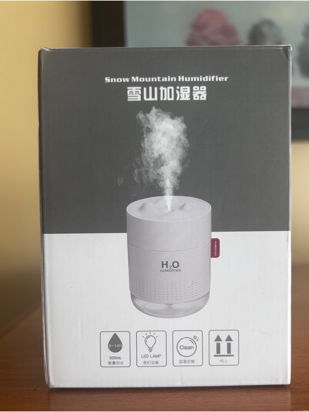 Desktop H2O White Humidifier – Compact Home Humidifier